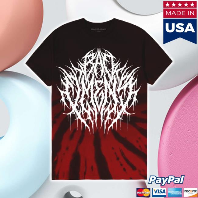 Trending Bad Omens Merch Store Red Death Dye Long Sleeve Tee Badomensofficial Shop
