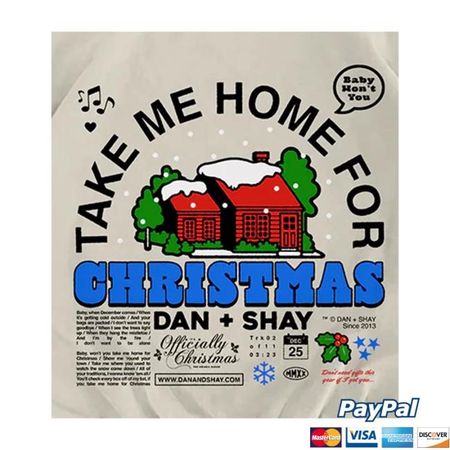 Dan And Shay Merch Store Take Me Home Crewneck Sweatshirt