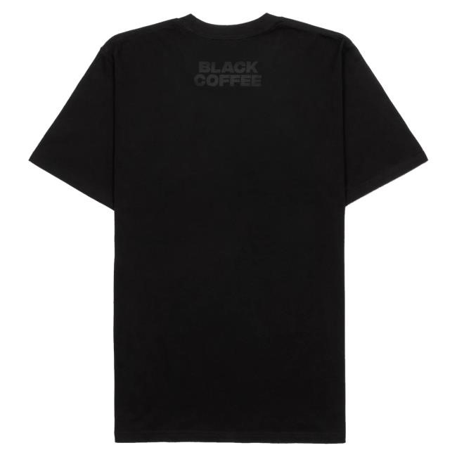 Realblackcoffee Merch Store Black Coffee - Black On Black Hooded Sweatshirt