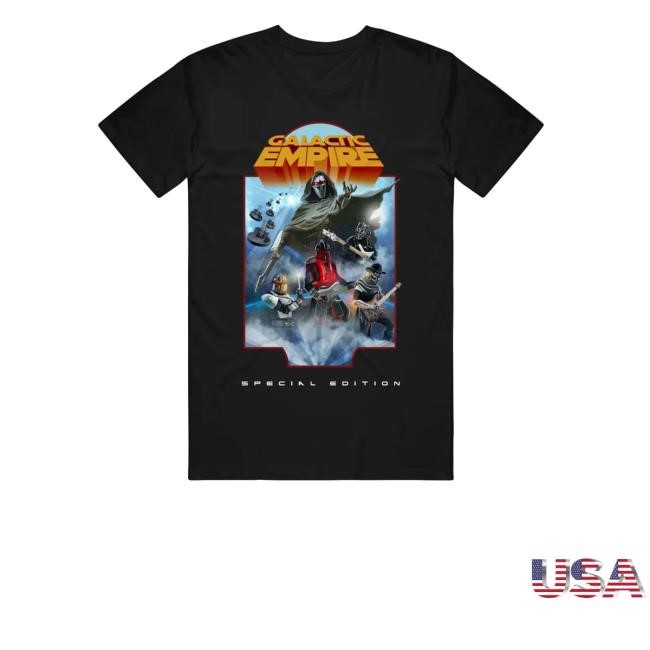 Purenoise Merch Galactic Empire Special Edition V2 Black T Shirt