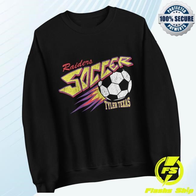 Brands And Threads Merch Store Raiders Soccer Crewneck Sweatshirt