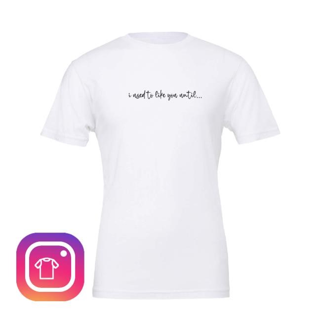 Kat Timpf Merch Store I Used To Like You... Tank Top Kat Timpf Merch Store I Used To Like You... Funny Shirt