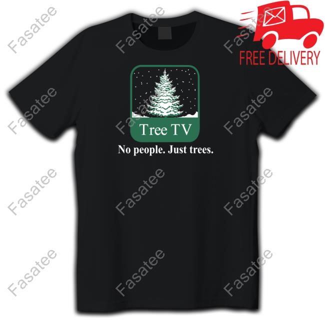 Winter Tree Tv No People Just Trees T Shirt