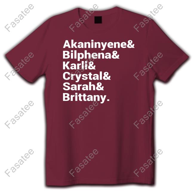 Dr. Tamisha J. Ponder Wearing Akaninyene Bilphena Karli Crystal Sarah Brittany Tee Shirt