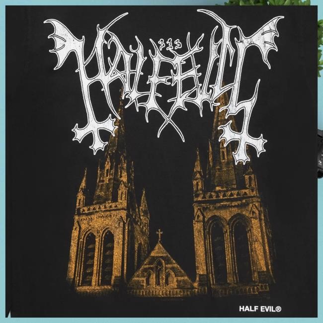 333 Half Evil Merch Shop Cath3dral Long Sleeve Shirt