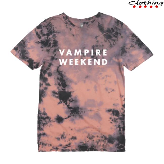 Trending Vampire Weekend Custom Tie Dye Long Sleeve Tee Bingomerch Shop