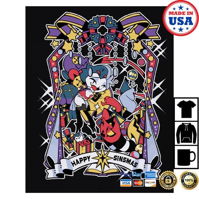 Shark Robot Merch Sinsmas 2024 Little Stolas Little Blitz Sweatshirt