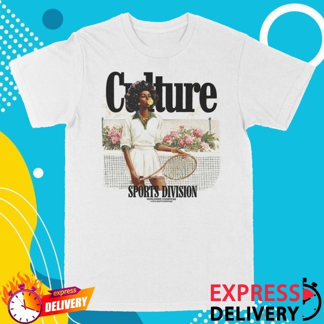 For The Culture Clothing Merch Culture Sports Division Crewneck Sweatshirt Tennis Garden
