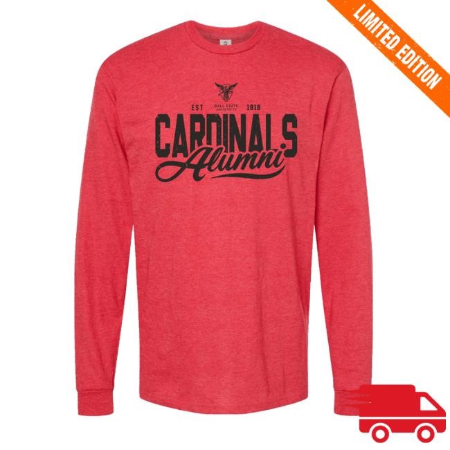 Ballstatesports 027286 Bg Ball State Alumni Script Lst Long Sleeve Tee