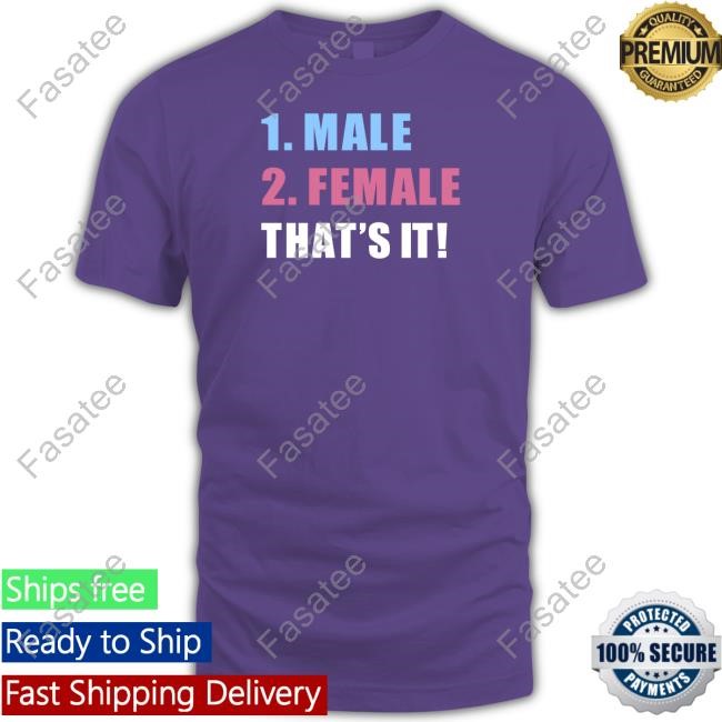 Blighederek Male Female That's It Shirt