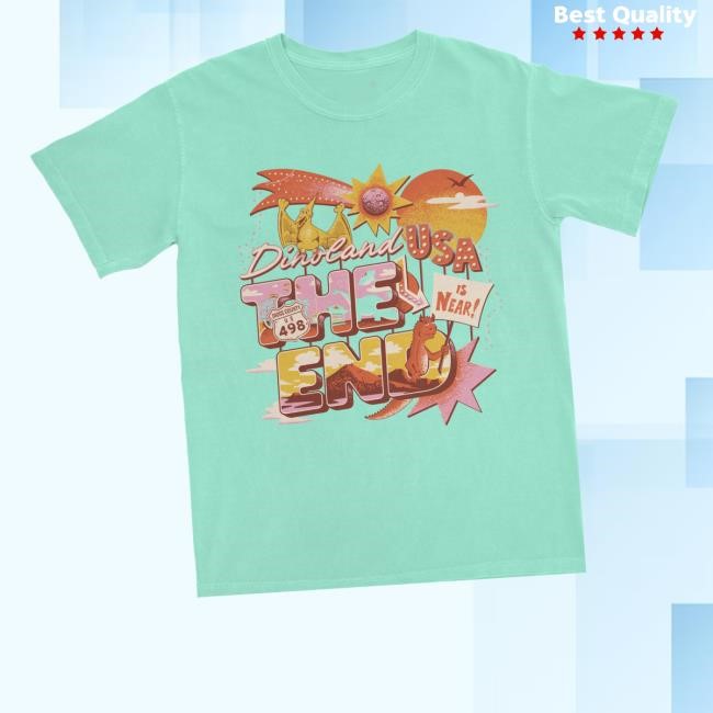 Dinoland Usa The End Is Near Hooded Sweatshirt