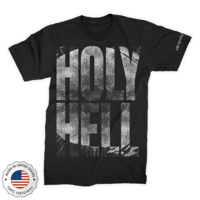 Official Architects Kingsroad Merch Store Holy Hell Logo Classic Shirt (Black) Architects Kingsroadmerch Shop
