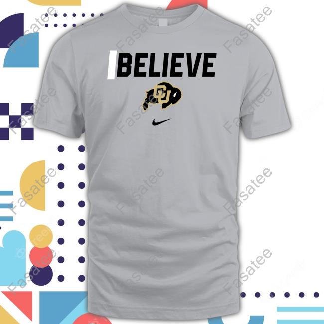 Coach Prime Believe Colorado Tee Shirt