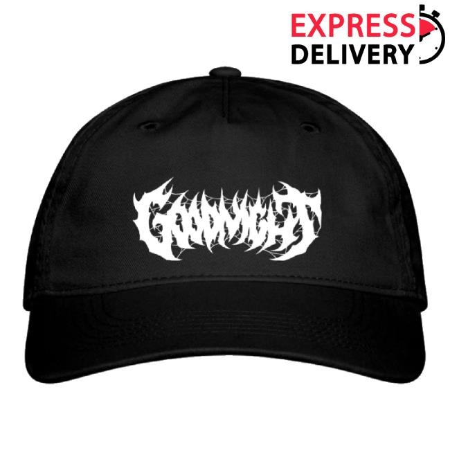Original Og Logo Organic Baseball Hat Black Good Night Shop