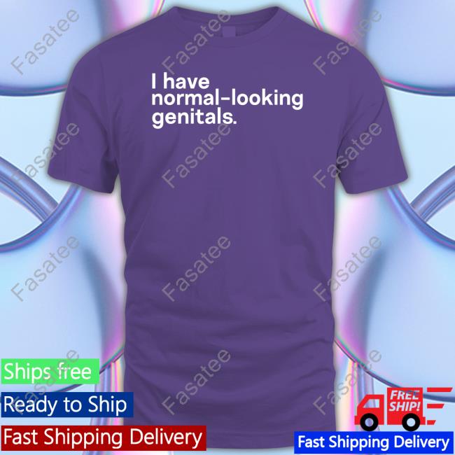 I Have Normal-Looking Genitals Hoodie
