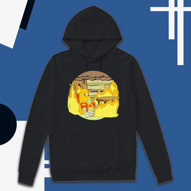 This Is Fine Adventure Time Cartoon Shirt