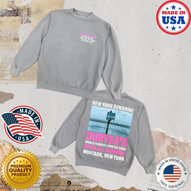 New York Sunshine Merch Store Shop Photo Sweater