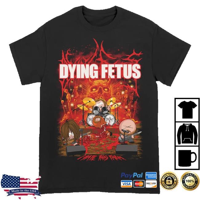Official Dying Fetus Merch Dying Fetus I Hate This Farm Classic Shirt