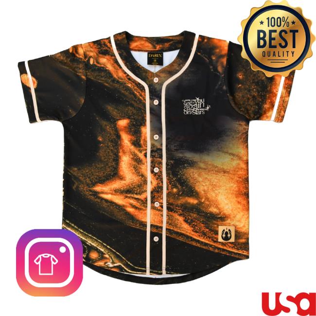 Official Dabin Music Merch Store Dabin - Starbright Embroidered Jersey T-Shirt Dabinmusic Shop