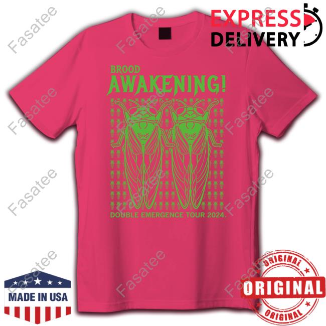 Brood Awakening Double Emergence Tour 2024 Shirt