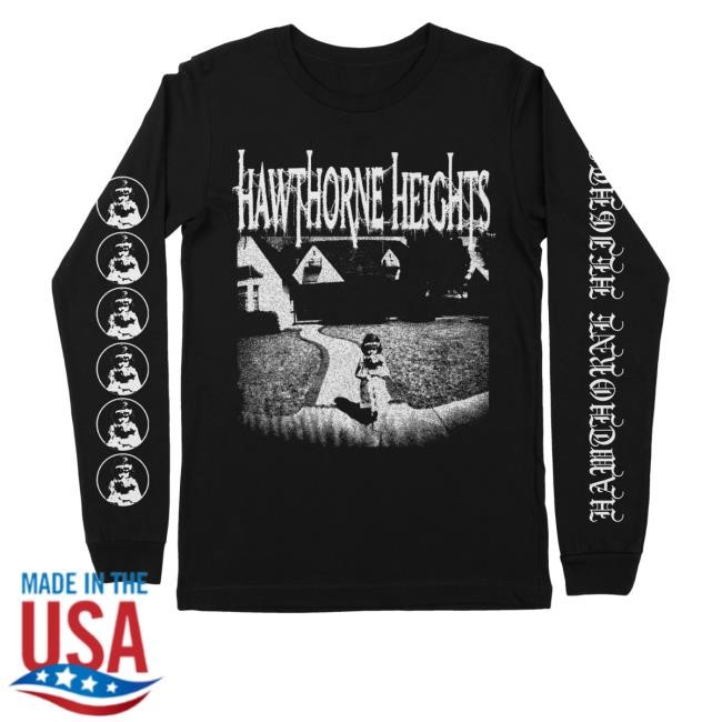 Hawthorne Heights Merch Store Shop Hawthorne Heights The Silence In Black Metal And White Shirts