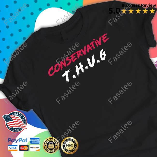 Blackpatriotvet Conservative Thug Tees
