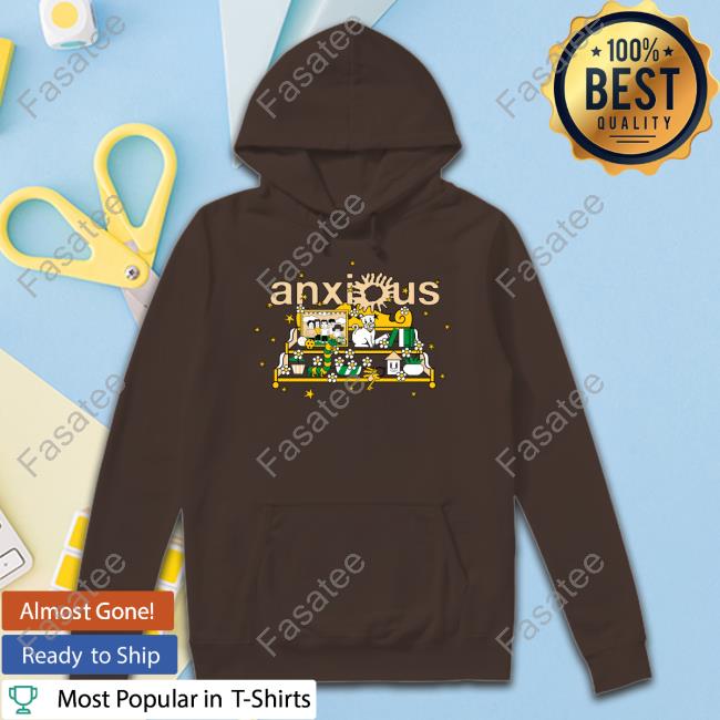 Anxious Shop Anxious Shelf Hoodied Sweatshirt
