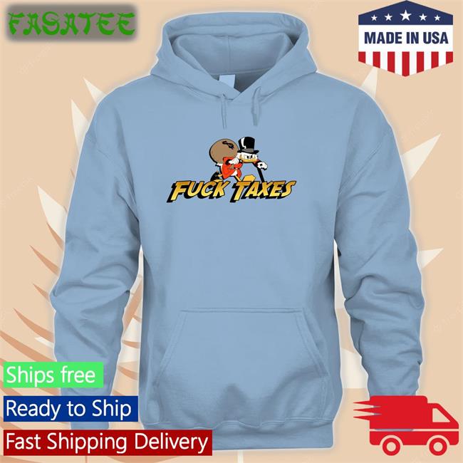 Snufkinsflowers Fuck Taxes Scrooge Mcduck Shirt Sofie