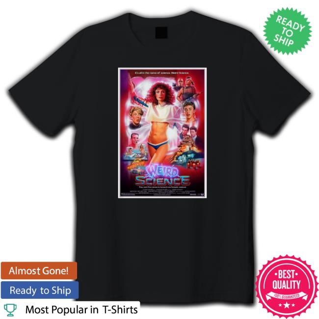 Official Weird Science 22 Motzkus Poster T-Shirt