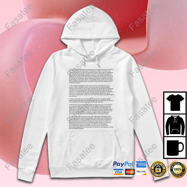 The Industrial Revolution And Its Consequences Have Been A Disaster For The Human Race Sweatshirt