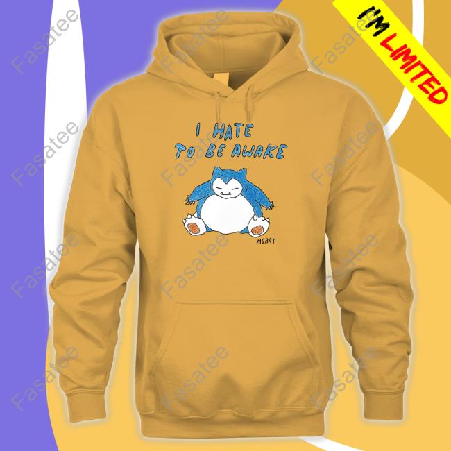 Reallygoodartist I Hate To Be Awake Long Sleeve T Shirt