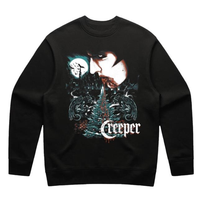 Creeper Cult Merch Shop Christmas Jumper Crewneck Sweatshirt