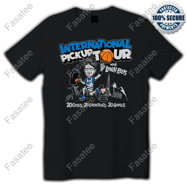 Breakingt Merch International Pickup Tour With Leigh Elli Tee Shirt
