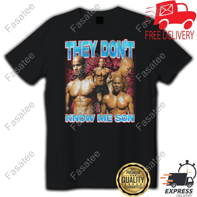 David Goggins They Don't Know Me Son T Shirt