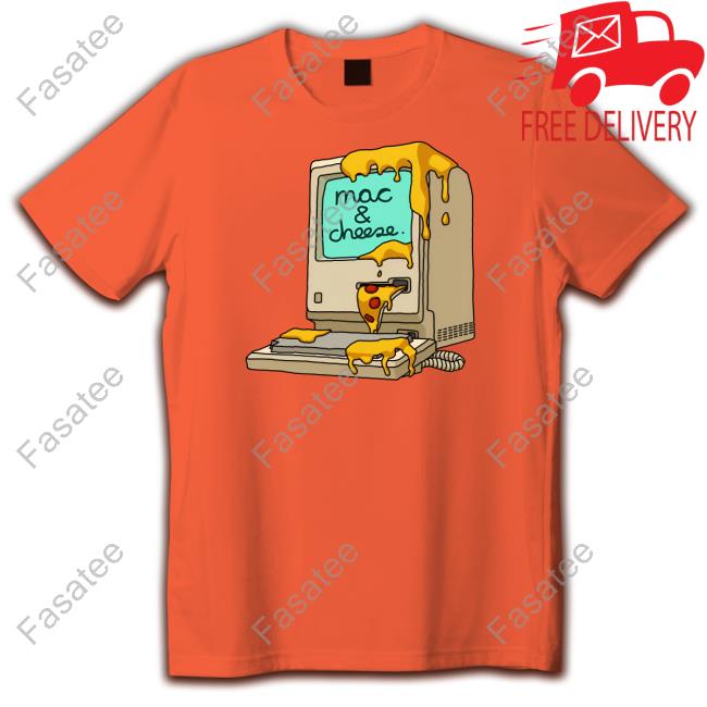 Mac And Cheese Computer T Shirt Mac And Cheese Computer Long Sleeve Tee Shirt