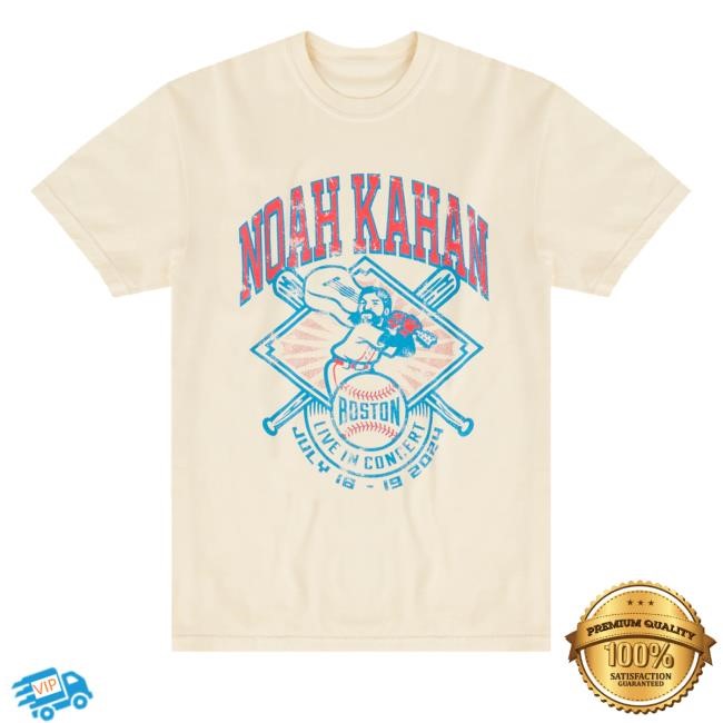 Official Noah Kahan Fenway Fanatic Long Sleeve T Shirt
