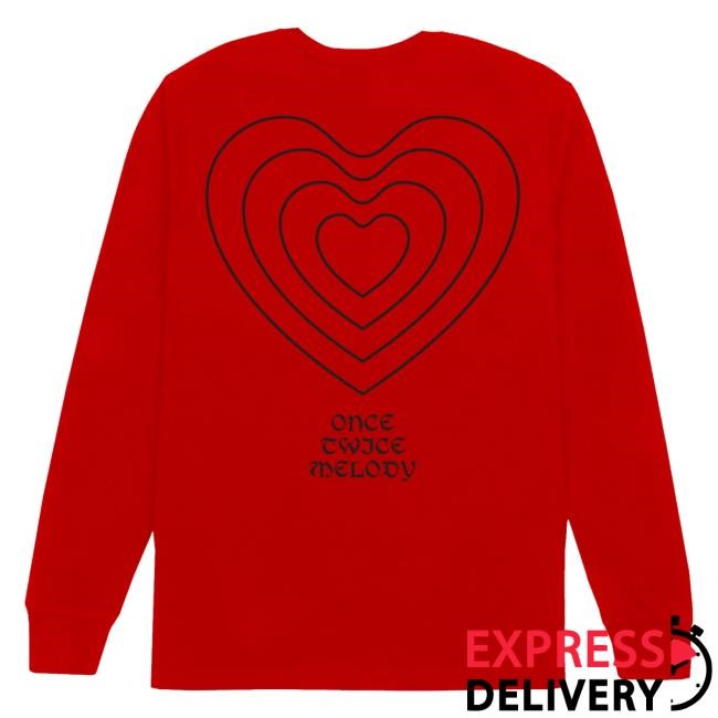 Beach House Baltimore Merch Store Otm Heart Red Long Sleeve Funny Shirt