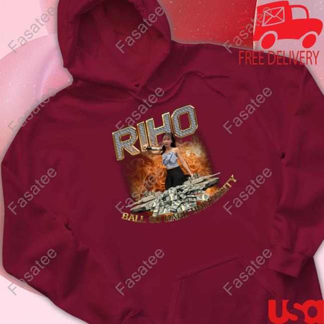 Riho Ball So Hard University Tee Shirt Riho Ball So Hard University Tee