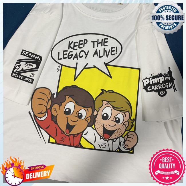 Sebastian Vettel Keep The Legacy Alive Long Sleeve Shirt
