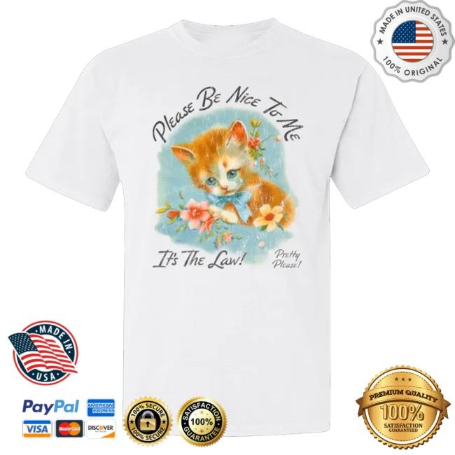 Kurtis Conner Merch Shop Store Official Pbntm Kitten White Tee Shirt