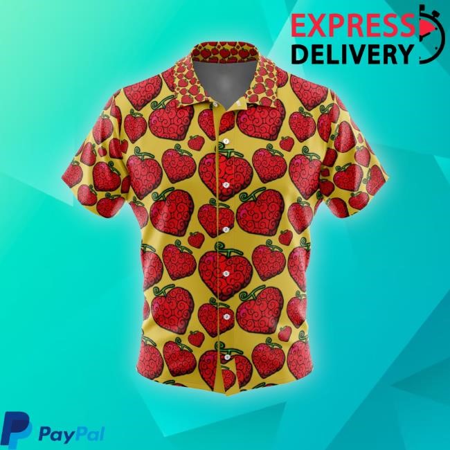 One Piece Hawaiian Shirts – Ope Ope No Mi One Piece Hawaiian Hoodie