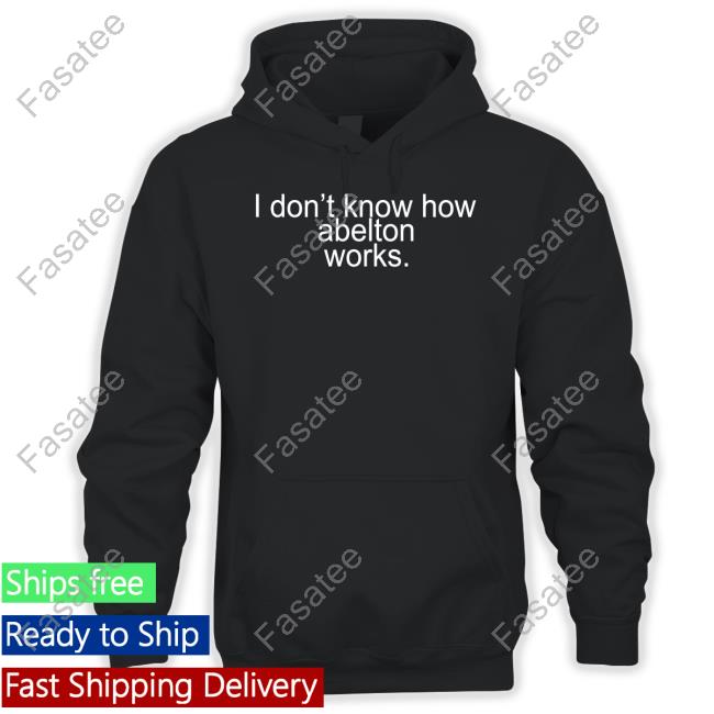 Iron Biscuit Commissions Open I Don't Know How Abelton Works T-Shirt