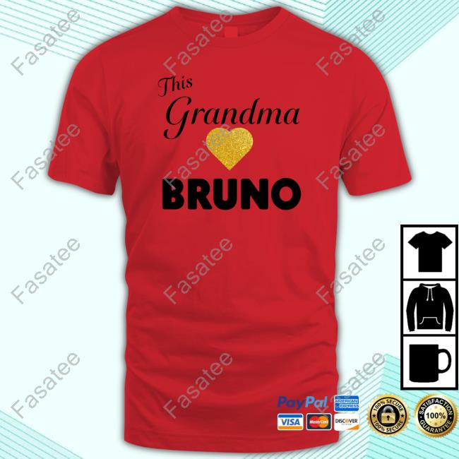 Bruno Mars This Grandma Love Bruno Hooded Sweatshirt