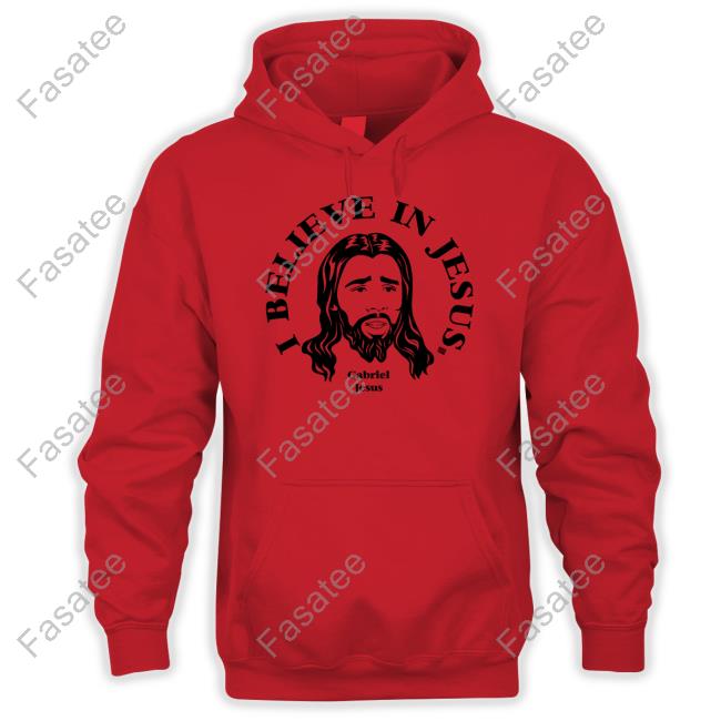 Gooner Toons I Believe In Jesus Gabriel Jesus Tee Shirt Gunners Gooner Toons I Believe In Jesus Gabriel Jesus Tee Gunners