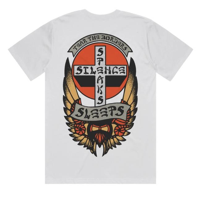 While Shesleeps Silence Speaks Hoodie