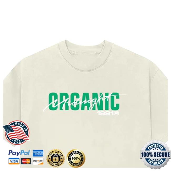 Midnight Organic Merch Store Midnight Puff Print Hoodie