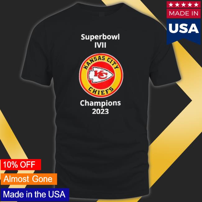 Kansas City Chiefs Super Bowl Lvii Champions 2023 Crewneck Sweatshirt