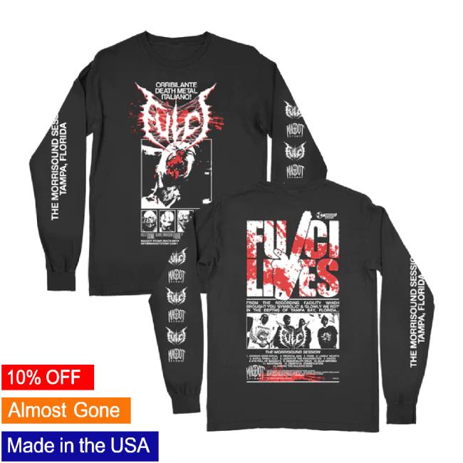 Trending Closed Casket Activities Merch Store Closed Casket Activities Maggot Stomp Fulci Morrisound Sweatshirt Closedcasketactivities Shop