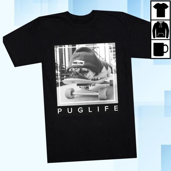 Doug The Pug Store Merch Classic Puglife Hoodie Trending Doug The Pug Store Merch Classic Puglife Crewneck Sweatshirt