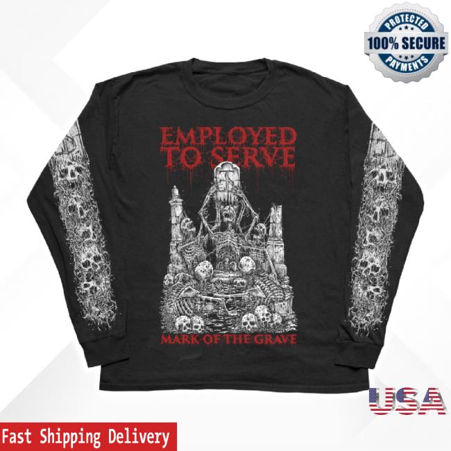 Official Employed To Serve Mark Of The Grave Hoodie